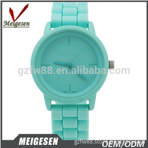 Meigesen custom logo design promotional gifts colorful rubber watches for kids